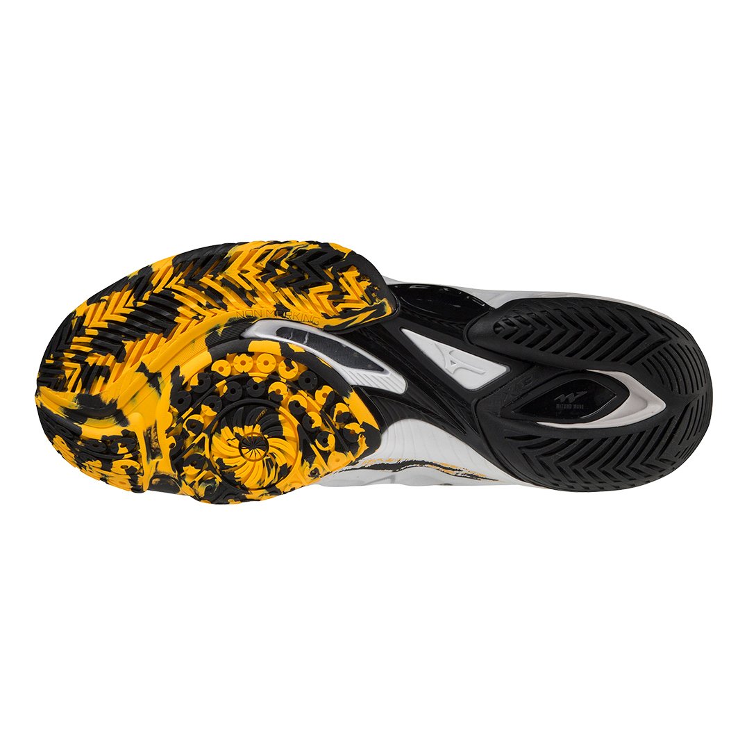 Giày Cầu Lông Mizuno Wave Claw Neo 2 - Trắng Vàng Chính Hãng - Ảnh 2